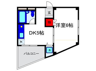 アゼリアマンションの物件間取画像